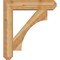 Ekena Millwork Westlake Craftsman Rough Sawn Bracket w/ Offset Brace, Western Red Cedar, 8"W x 34"D x 38"H BKT0806X34X38WTL04RWR - alternate 2